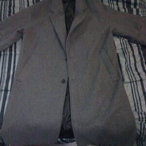 Zara men's wool full length coat